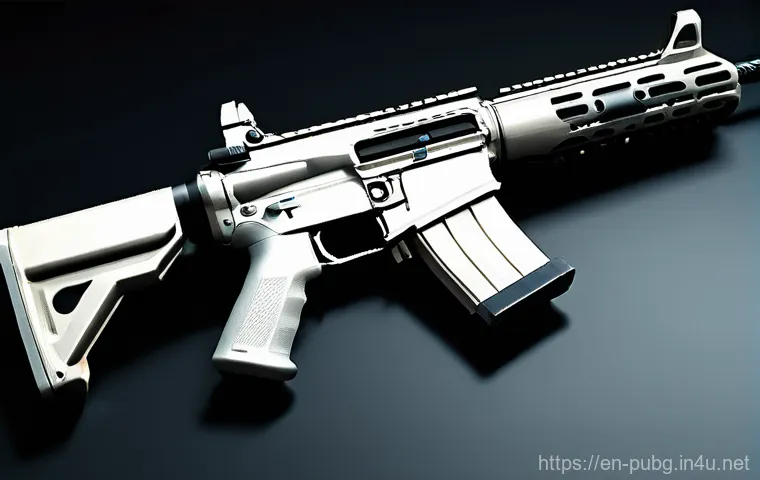 배틀그라운드 총기 반동 제어법 - **Precision Mouse Grip for Recoil Management:** "A sharp, close-up shot focusing entirely on a g...