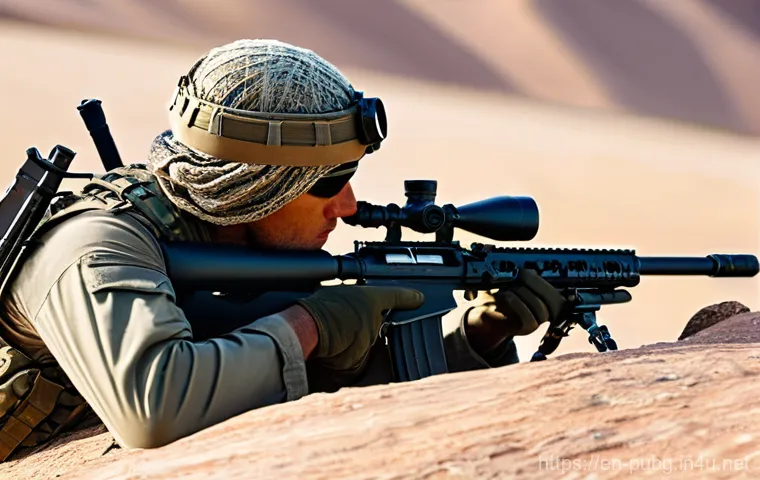 배틀그라운드 주요 무기 성능 비교 - **Prompt 1: Mastering the M416 Recoil** "A highly focused female gamer in her mid-20s, wearing a...
